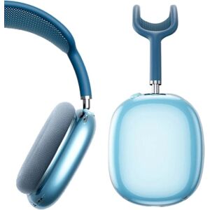 Generic Airpods Max headphone protective case - Transparent Blue Blue