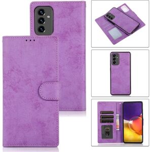 Floveme Samsung Galaxy A53 5G - Robust LEMAN Wallet etui Purple