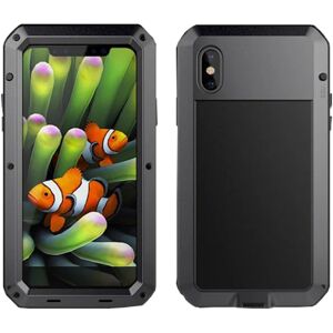 HEAVY DUTY iPhone XR - Cover i aluminium (EXXO) Svart Svart