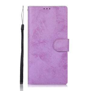 Samsung Galaxy S22 Ultra - Praktisk LEMAN Wallet Cover Lila