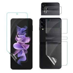 ProGuard Samsung Z flip 4 - Hydrogel skærmbeskytter 4 i 1 (inkl. kamerabeskyttelse) Transparent