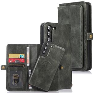 Samsung Galaxy S23 Plus - ZLEEP Dual Function Wallet Cover Mörkgrön