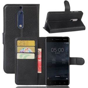 MTK Nokia 5 pung etui Black