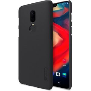 NILLKIN Super Frosted Shield Hard Plastic Taske til OnePlus 6 - Black