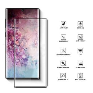 Samsung Galaxy Note10 3-PACK Skærmbeskytter 3D 9H HD-Clear Transparent/Genomskinlig