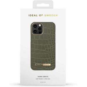 IDEAL OF SWEDEN Atelier Case iPhone 12 PRO MAX Khaki Croco