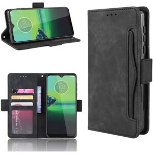 ExpressVaruhuset Motorola One Macro Wallet Case PU-læder 6-SLOT Winston V3 Black