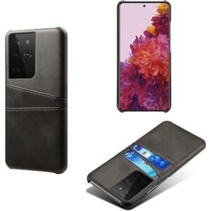 ExpressVaruhuset Samsung S21 Ultra Mobile Cover Card Holder Retro V2 Black