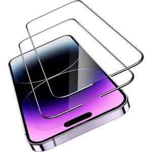 ExpressVaruhuset iPhone 14 Pro Hærdet Glas 0,26 mm 2,5D 9H Fullframe Transparent