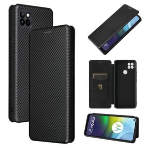 ExpressVaruhuset Motorola Moto G9 Power Flip Case Card Carbondreams Black