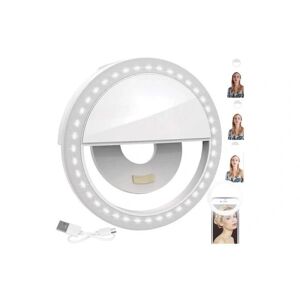 ExpressVaruhuset LED-ringlys til Selfie White