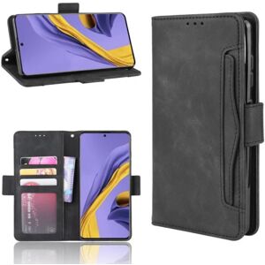 ExpressVaruhuset Samsung A71 tegnebog etui PU-læder 6-SLOT Winston V3 Black