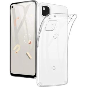 ExpressVaruhuset Google Pixel 4a 4G/LTE stødabsorberende blødt etui Enkelt Transparent