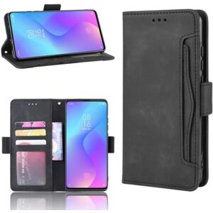 ExpressVaruhuset Xiaomi Mi 9T / 9T Pro Wallet Case PU Læder 6-SLOT Winston V3 Black