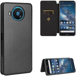 ExpressVaruhuset Nokia 8.3 Flip Case Cardrum CarbonDreams Black