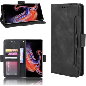 ExpressVaruhuset Samsung Note 9 Wallet Case PU Læder 6-LOMMES Winston V3 Black