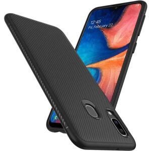 ExpressVaruhuset Samsung A20e stødsikkert cover FullCarbon V3 Black