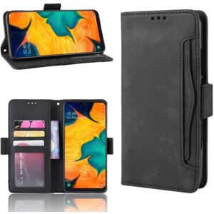 ExpressVaruhuset Samsung A40 tegnebog etui PU-læder 6-LOMMES Winston V3 Black