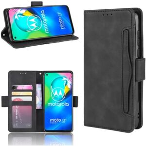 ExpressVaruhuset Motorola G8 Power Wallet Case PU Læder 6-SLOT Winston V3 Black