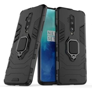 ExpressVaruhuset OnePlus 8 Shockproof Cover med Ring Holder ThinArmor Black