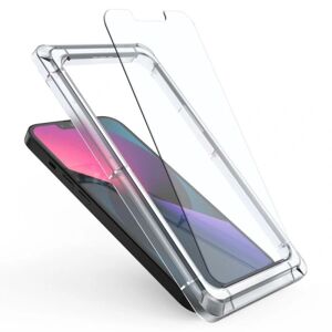ExpressVaruhuset 2-PACK iPhone 12 / 12 Pro hærdet glas 0,26 mm 2,5D 9H med instal Transparent
