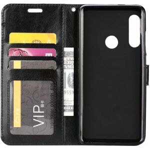 ExpressVaruhuset Samsung A20e Pung-etui PU-læder 4-KOMPARTMENT (SM-A202F) Black