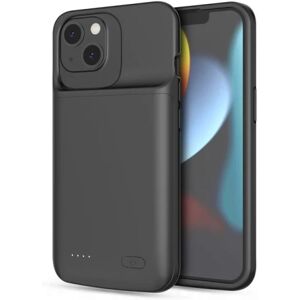 ExpressVaruhuset iPhone 13 eksklusivt stødsikkert batteritaske Titan V2 4800mAh Black