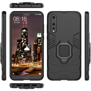 ExpressVaruhuset Huawei P20 Pro Shockproof Cover med Ring Holder ThinArmor Black