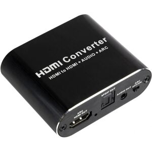 Northix HDMI Audio Extractor - 3D / 1080p / 4K Black