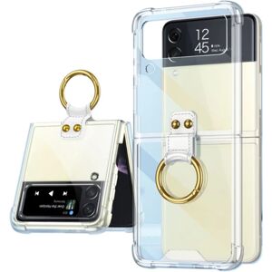 Cover Ring Holder Samsung Galaxy Z Flip 4 Gennemsigtig