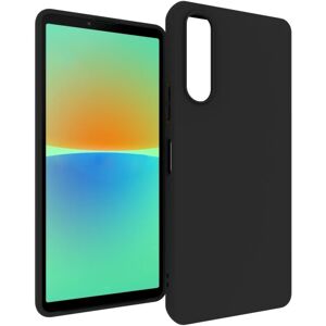 SKALO Sony Xperia 10 V Matte Black Ultra-tynd TPU Cover Black