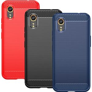 SKALO Samsung Xcover 7 Armor Carbon Stødsikker TPU-cover - Vælg Red