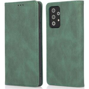 SKALO Samsung A23 5G Slim Premium Flip Cover - Grøn Green