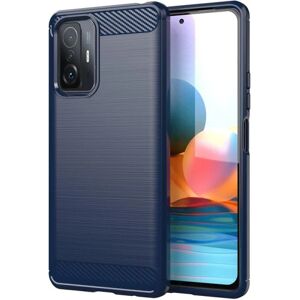 SKALO Xiaomi 11T/11T Pro Armor Carbon Stødsikker TPU-cover - Væl Blue