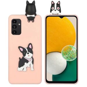 SKALO Samsung A14 4G/5G 3D Cartoon Cover Pink