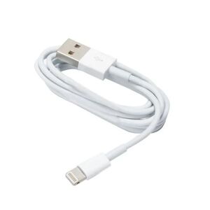 Teknikproffset USB datakabel iphone 5/6/7/8 Hvid