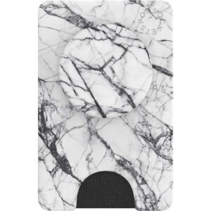 PopSockets Wallet Dove White Marble Aftagelig Mobil Wallet PopWa