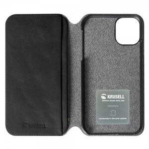 Krusell Sunne Wallet etui til iPhone 11, Vintage Svart Svart