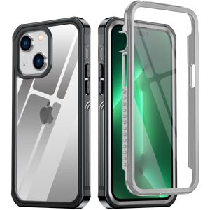 Case4you C4U® Stødfast forsvar - iPhone 14 Plus- Støddæmper Taske 3i1 Black iPhone 14 Plus (6.7)