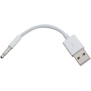 Apple Usb-oplader datakabel 3,5 mm synkroniseret lydkabel til Ipod Shuffle 3. 4. generation