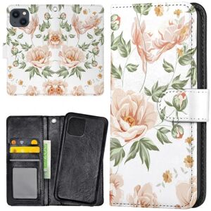 Apple iPhone 13 - Mobilcover/Etui Cover Blomstermønster Multicolor