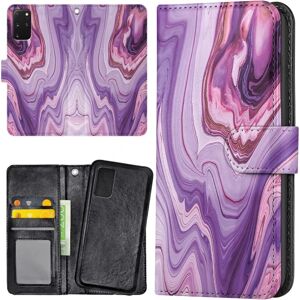 Samsung Galaxy S20 - Mobilcover/Etui Cover Marmor Multicolor