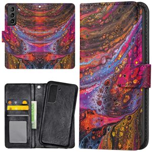 Samsung Galaxy S21 FE 5G - Mobilcover/Etui Cover Psykedelisk Multicolor