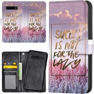 Samsung Galaxy S10 - Mobilcover/Etui Cover Success Not Lazy