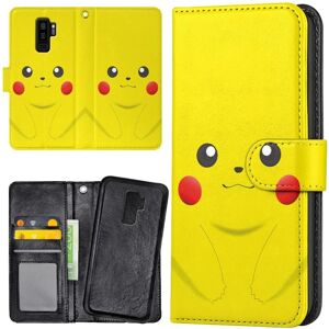 Samsung Galaxy S9 Plus - Mobilcover/Etui Cover Pikachu / Pokemon