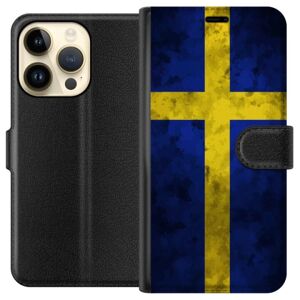Apple iPhone 15 Pro Tegnebogsetui Sverige flag