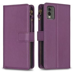 BATTERY Blixtlås telefon cover til Nokia C32 Dark Purple