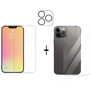 ProGuard 2-PACK 3-i-1 For & Bag + Kamera Lens Cover iPhone 13 Pro Max Transparent