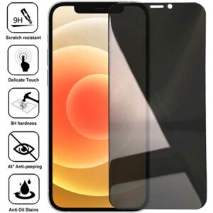 ProGuard 2-PACK Anti-Spy Screen Protector HD 0,3 mm iPhone 12 Svart