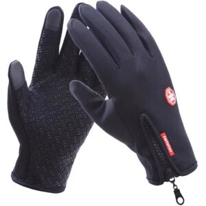 A-One Brand Vandtætte touch handsker / handsker - Large - Sort Black